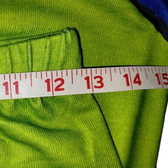 Womens Leggings Sz Small‎ Cats Design Colorful Green Stretch Exercise Activewear - Picture 12 of 14